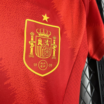 Spain 2024/25 Euro Home Womens Shirt