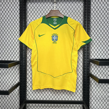 Retro Brazil 2004 Home Shirt