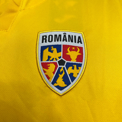 Romania 2024/25 Euro Home Shirt