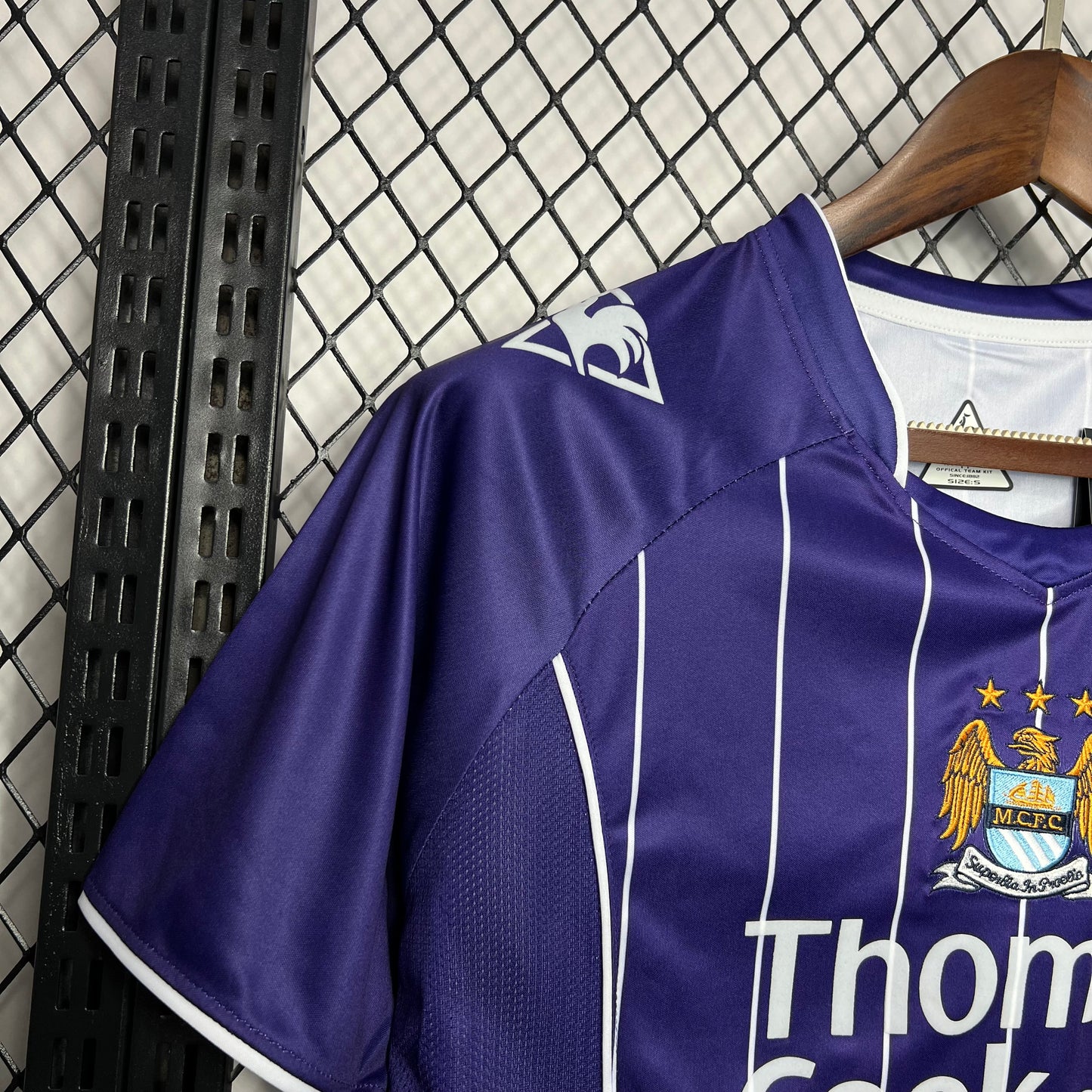 Retro Manchester City 2007/08 Away Home Shirt