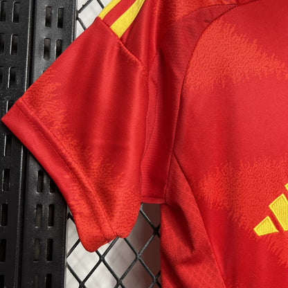 Spain 2024/25 Euro Home Womens Shirt