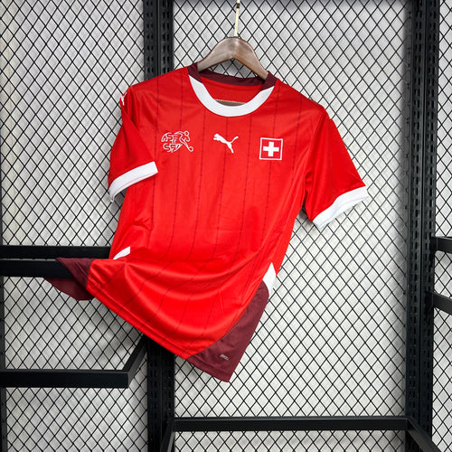 Switzerland 2024/25 Euro Home Shirt