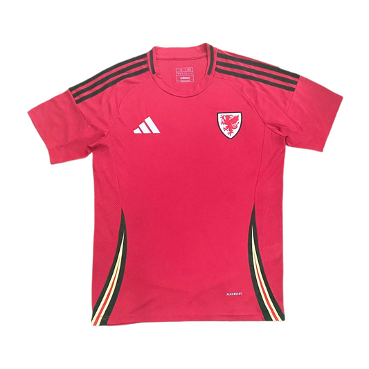 Wales 2024/25 Euro Home Shirt