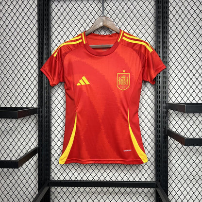 Spain 2024/25 Euro Home Womens Shirt