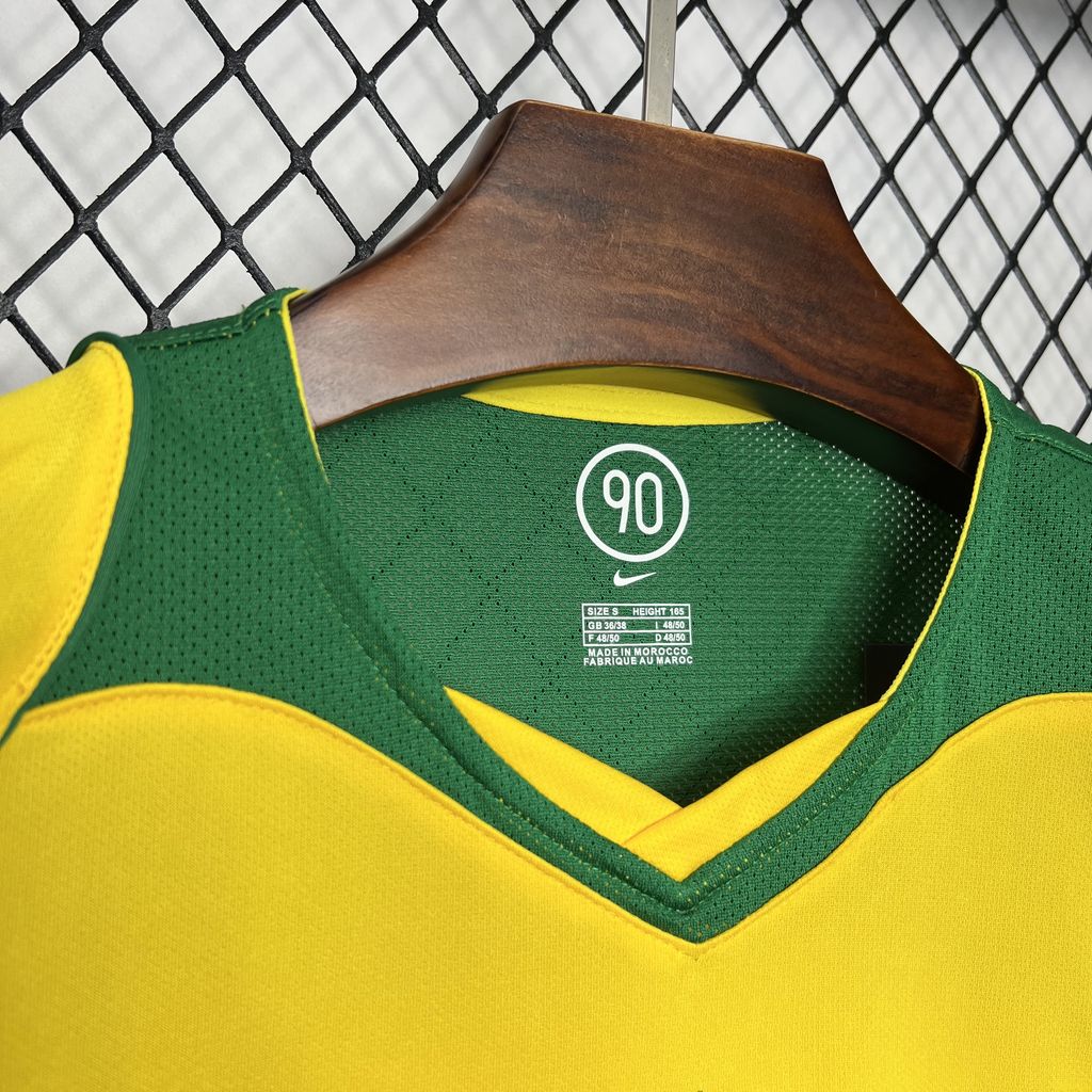 Retro Brazil 2004 Home Shirt