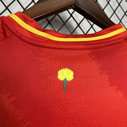 Spain 2024/25 Euro Home Womens Shirt