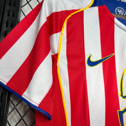 Retro Atletico Madrid 2004/05 Home Shirt