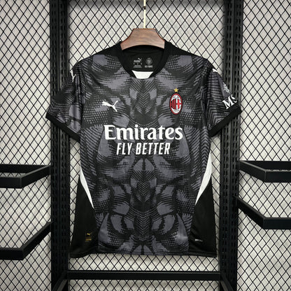 AC Milan 2024/25 Goalkeeper Black Shirt