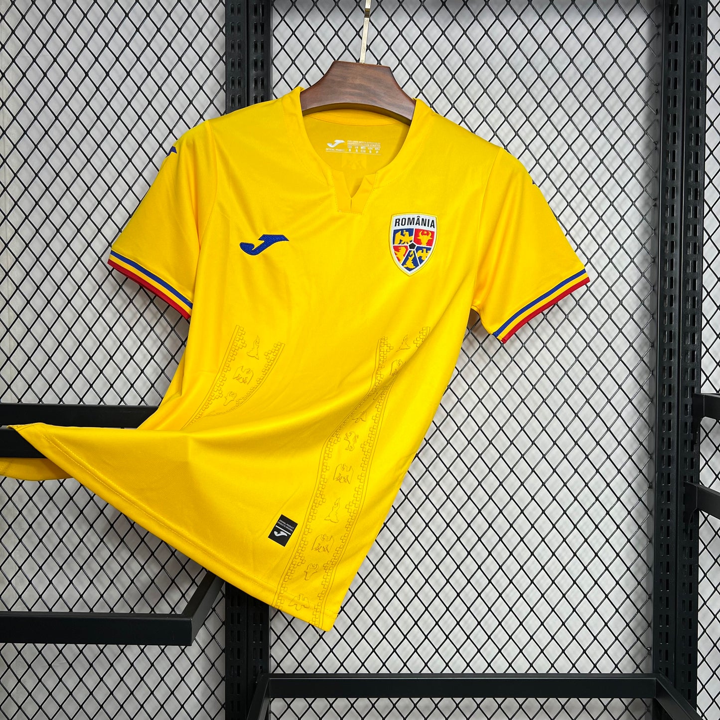 Romania 2024/25 Euro Home Shirt