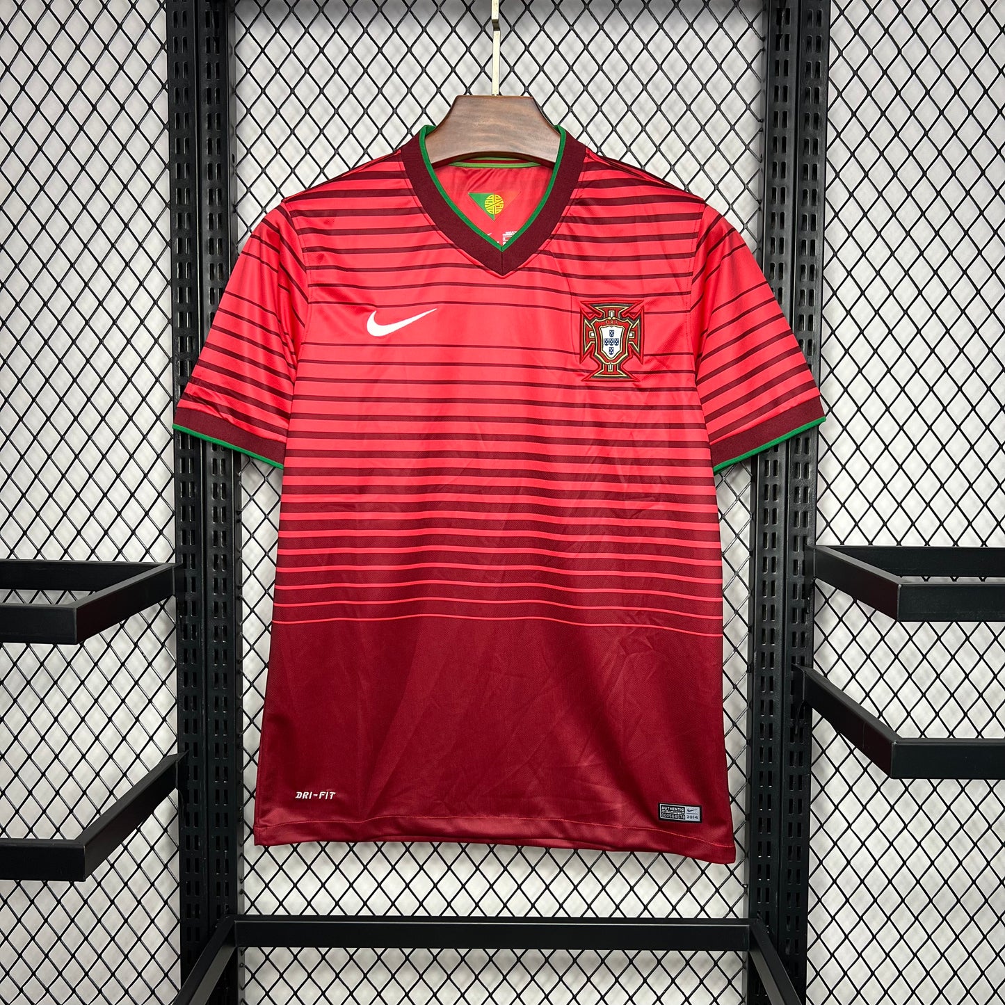 Retro Portugal 2014 Centennial Home Shirt