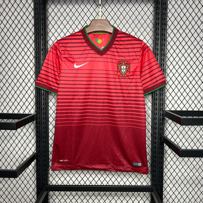 Retro Portugal 2014 Centennial Home Shirt