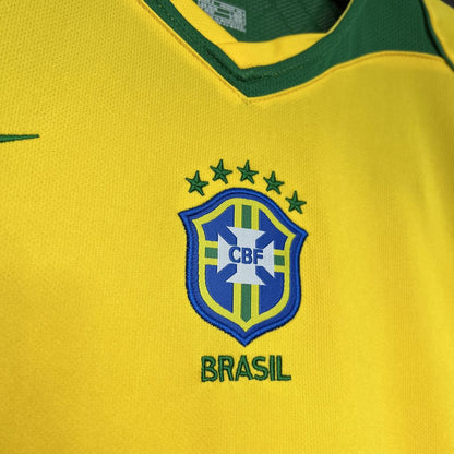 Retro Brazil 2004 Home Shirt