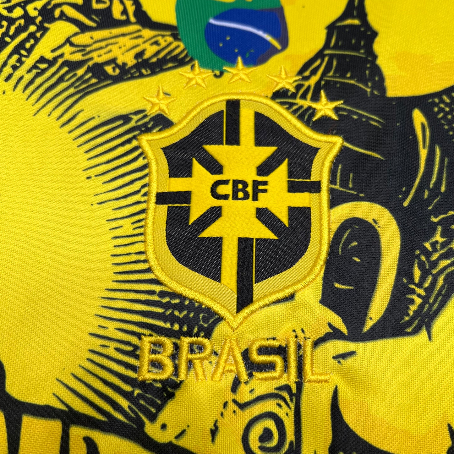 Brazil 2024/25 Special Edition Yellow Shirt