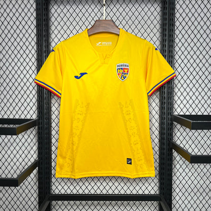 Romania 2024/25 Euro Home Shirt