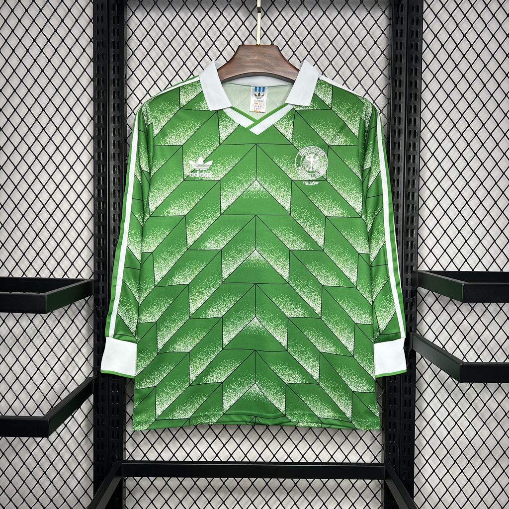 Retro Germany 1990 Away Long Sleeve Shirt