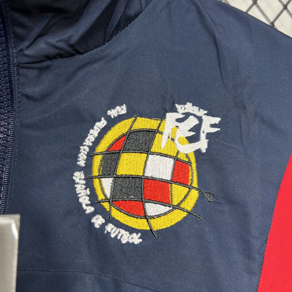 Retro Spain 1996 Woven Windbreaker Shirt