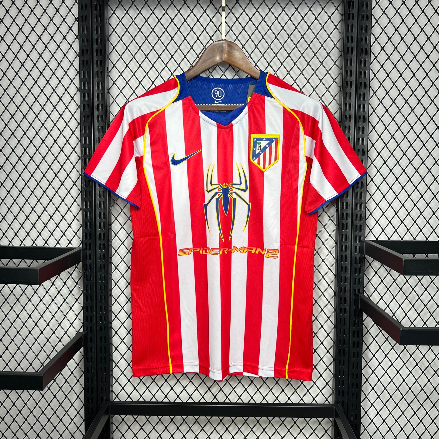 Retro Atletico Madrid 2004/05 Home Shirt