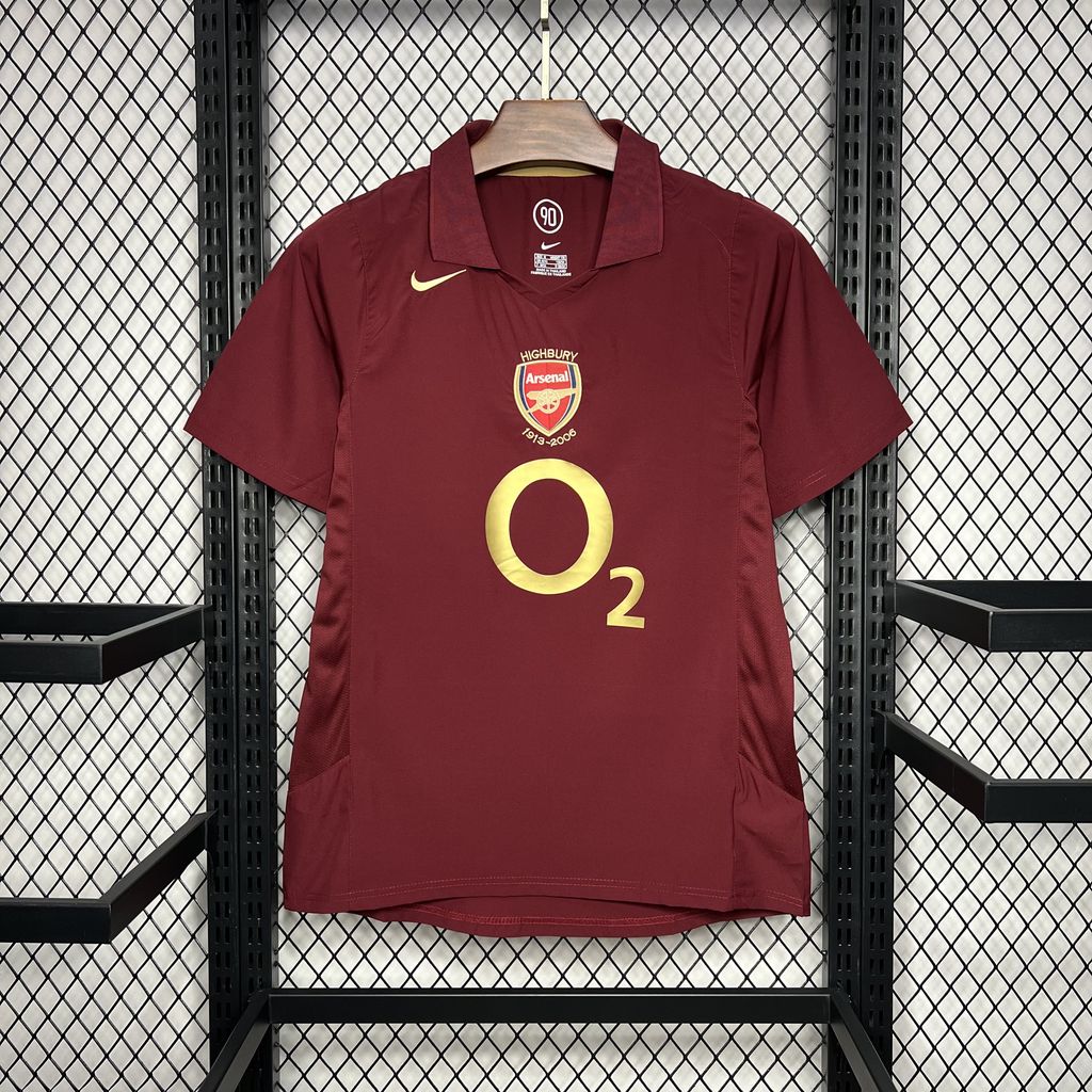 Retro Arsenal 05/06 Home Shirt