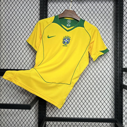 Retro Brazil 2004 Home Shirt