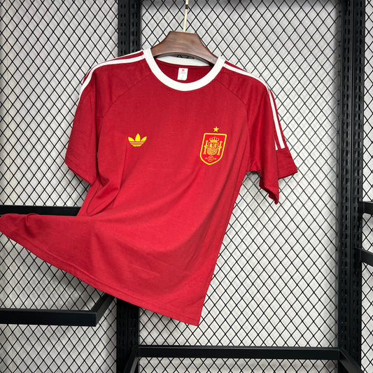 Spain 2024/25 Euro Retro style Shirt