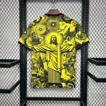 Brazil 2024/25 Special Edition Yellow Shirt