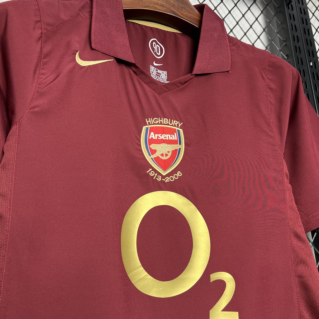 Retro Arsenal 05/06 Home Shirt