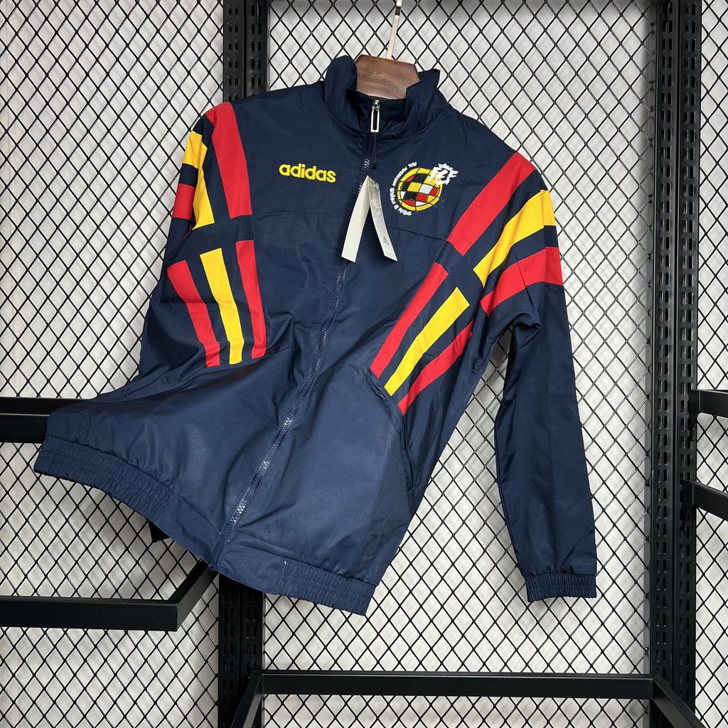 Retro Spain 1996 Woven Windbreaker Shirt