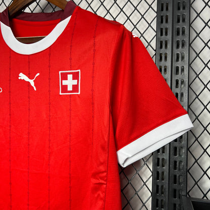 Switzerland 2024/25 Euro Home Shirt