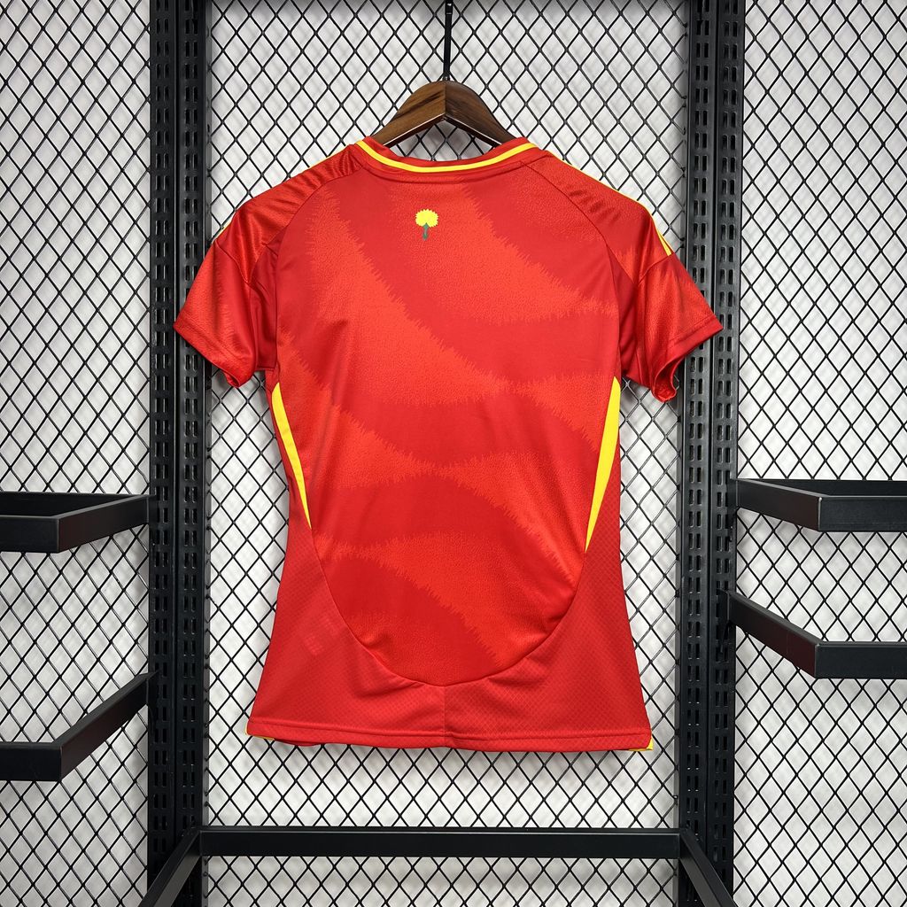 Spain 2024/25 Euro Home Womens Shirt