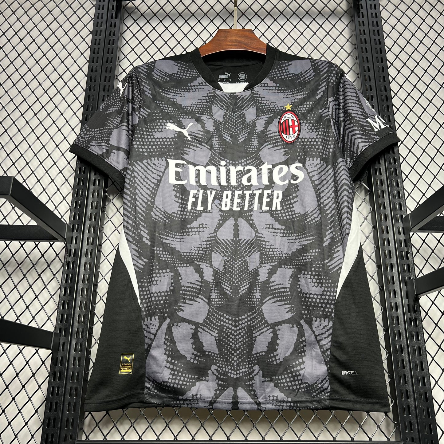 AC Milan 2024/25 Goalkeeper Black Shirt